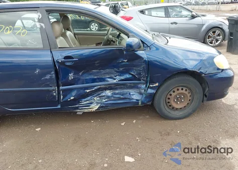 2006 Toyota Corolla Le из США, поврежденный, VIN 2T1BR32EX6C645052